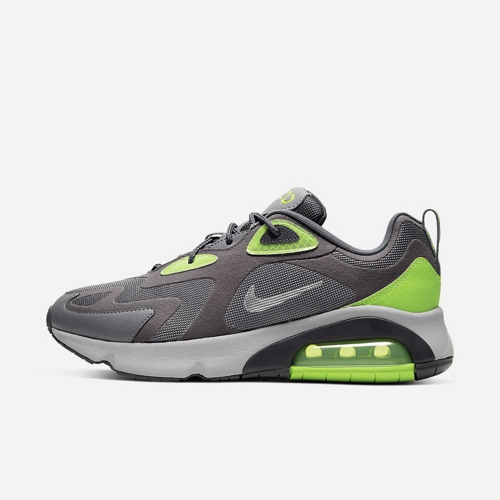 Sneakers Nike Air Max 200 Winter Grise 7902-184 Thunder Grey/Gunsmoke/Electric Green/Metallic Silver Homme | ADP-87059360